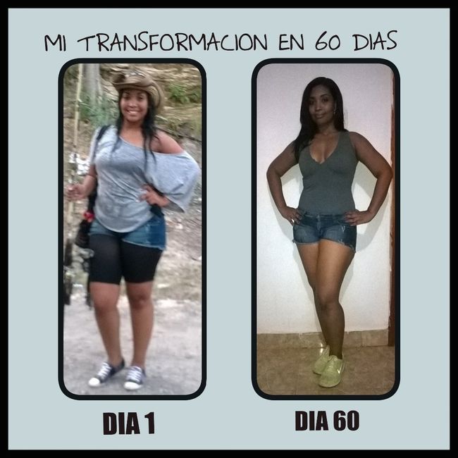 mi transformación en 60 dias