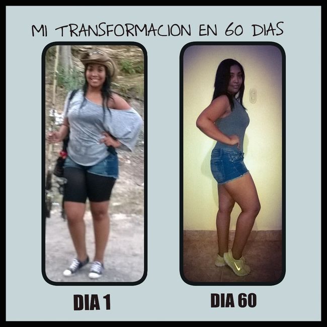 mi transformación en 60 dias