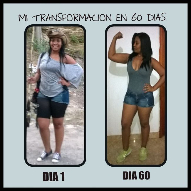mi transformación en 60 dias