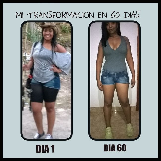 mi transformación en 60 dias