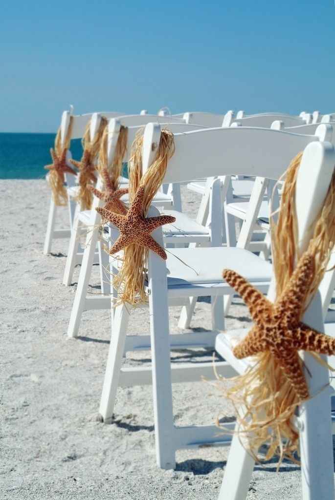 Boda playa: arreglo sillas - 2