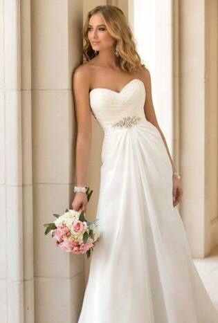 Peinado para vestido strapless - 9