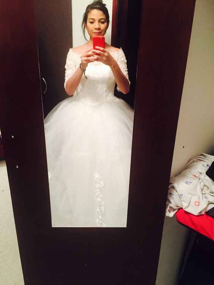 Llego mi vestido de novia! - 1