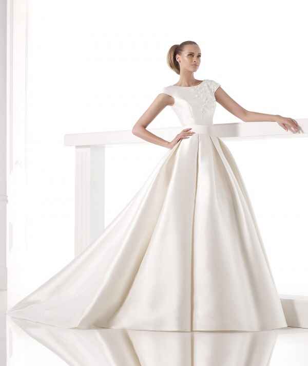 Tendencias 2015: vestidos de novia de dos piezas  - 5
