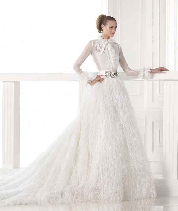Tendencias 2015: vestidos de novia de dos piezas  - 10