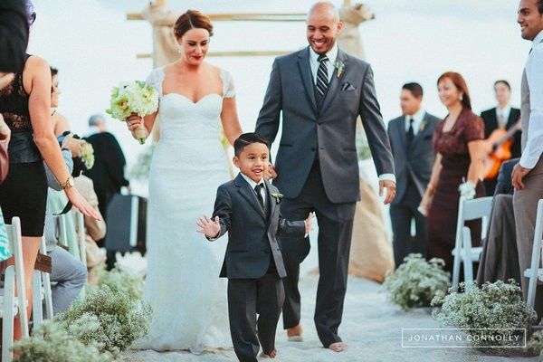 Resultado de imagen de boda con hijos
