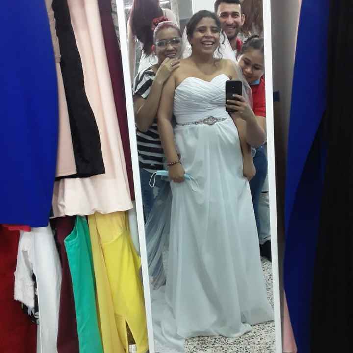 Prueba de vestido de novia - 3