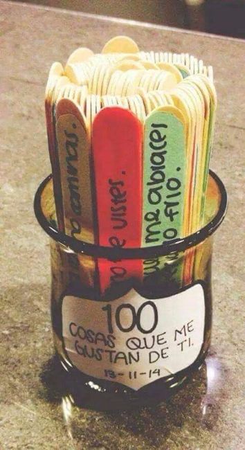 Amor y amistad - frascos de amor