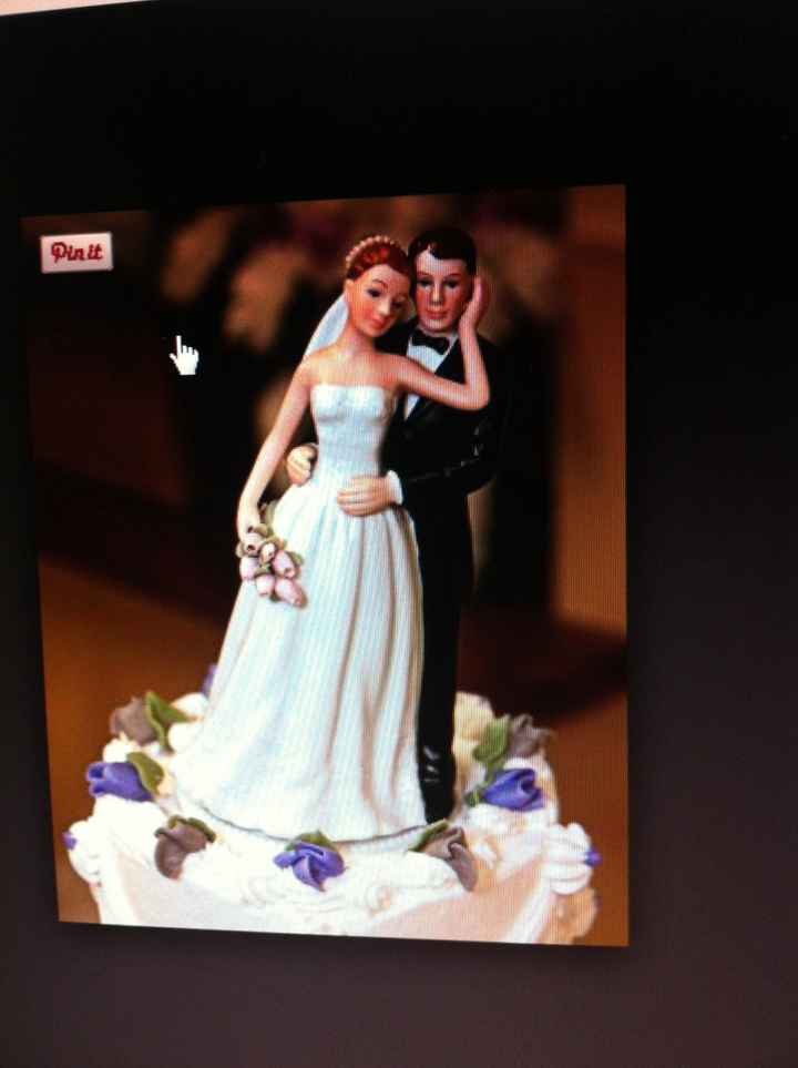Cake toppers romanticos