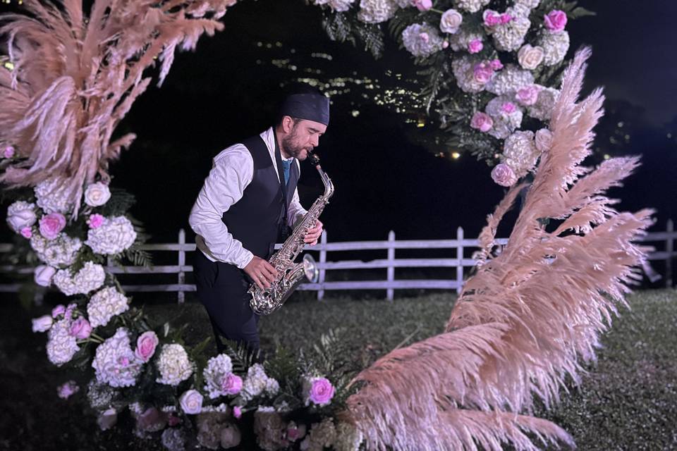 Show de saxofón