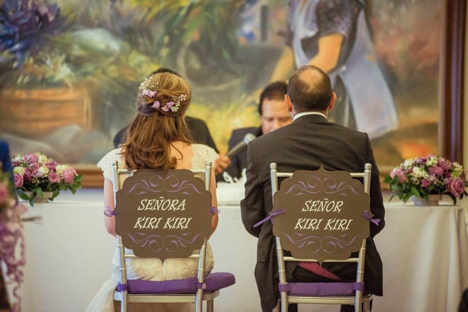 Cada boda es personalizada