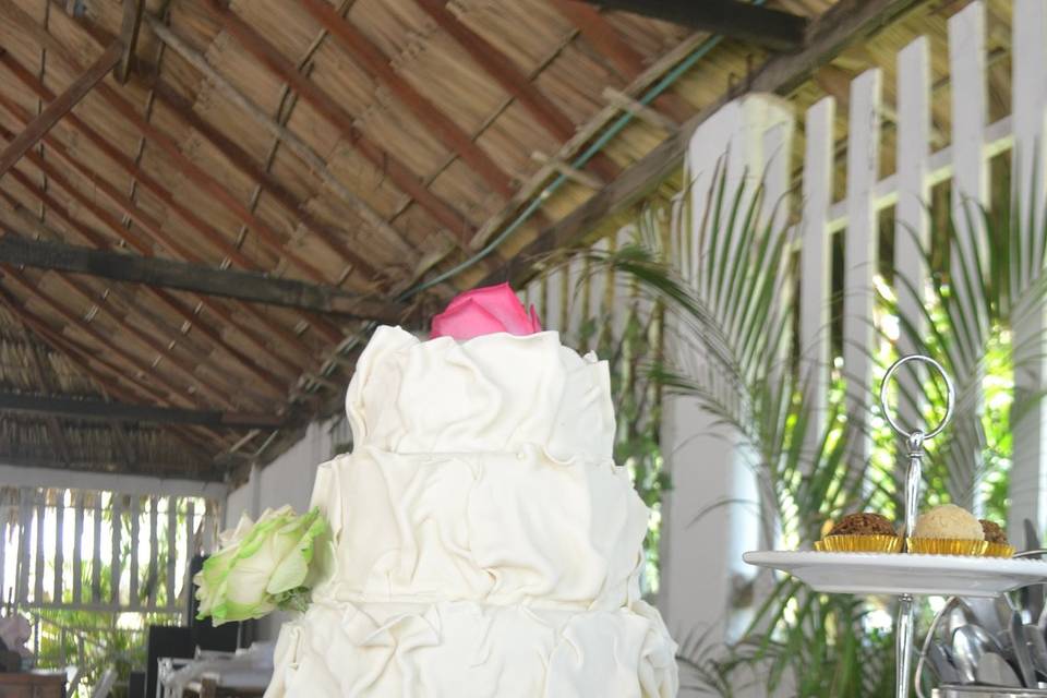 Torta boda botswana
