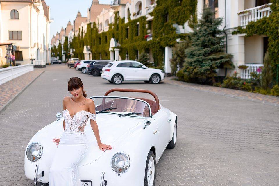 Vestido novia sirena