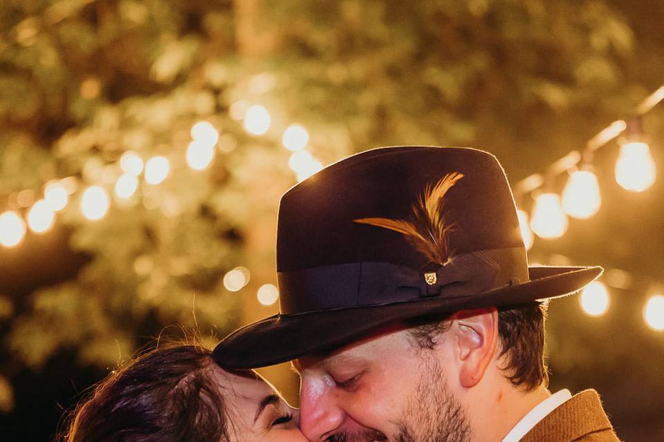 Pareja fiesta Villa de Leyva