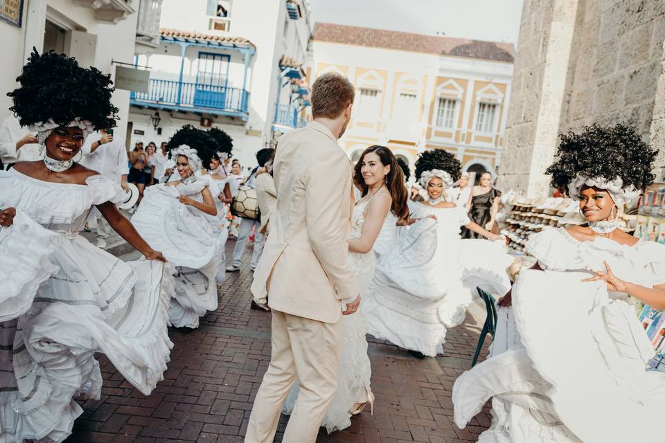 Caminata mulatas Cartagena