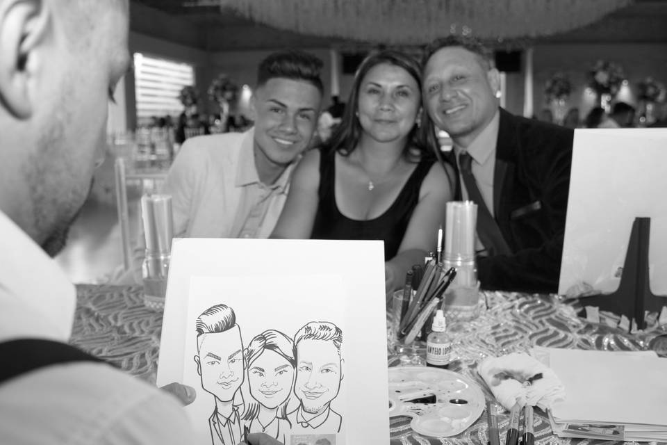 Caricaturista en tu evento