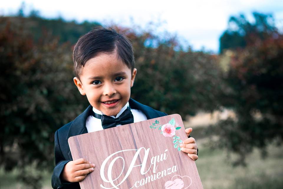 Niños en las bodas