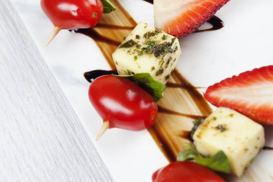 Brocheta caprese