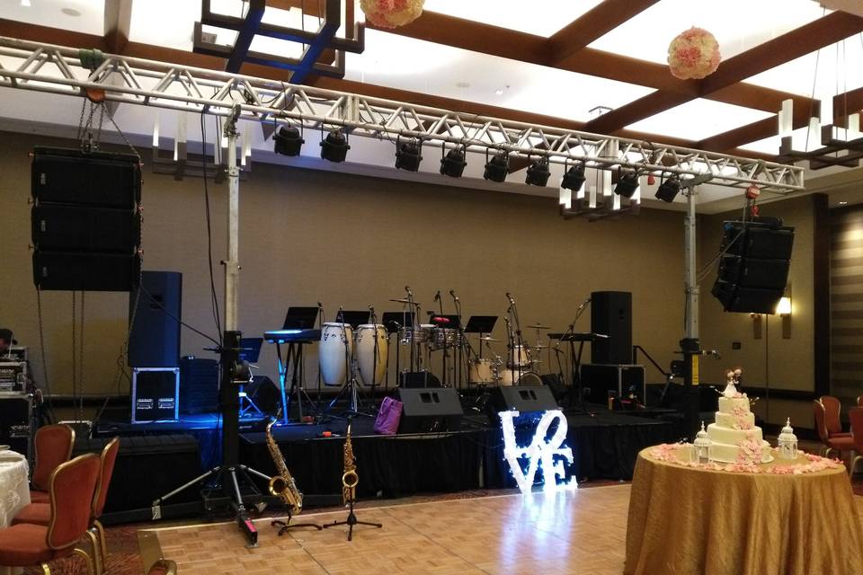 Orquesta en vivo en Marriott