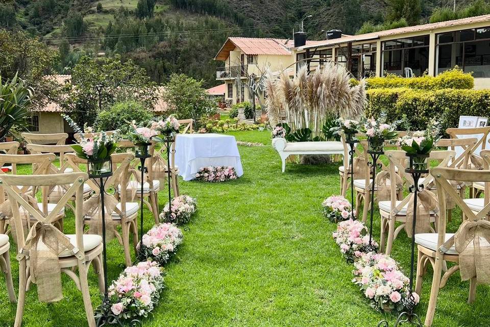 Ceremonias al aire libre