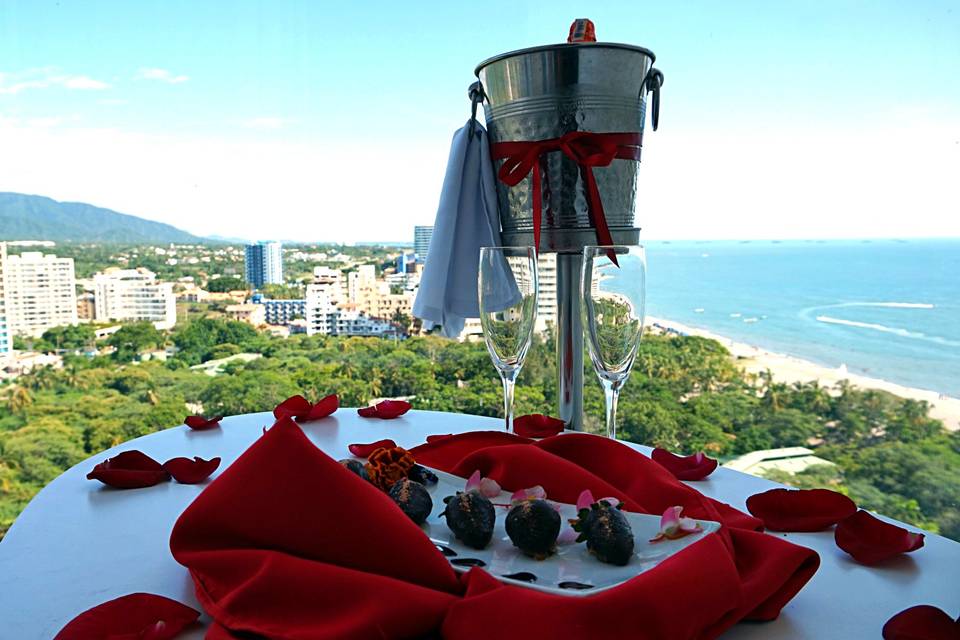 Vista romántica
