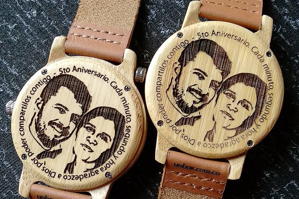 Relojes con foto pareja