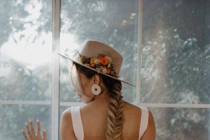 Sombrero de Novia boho