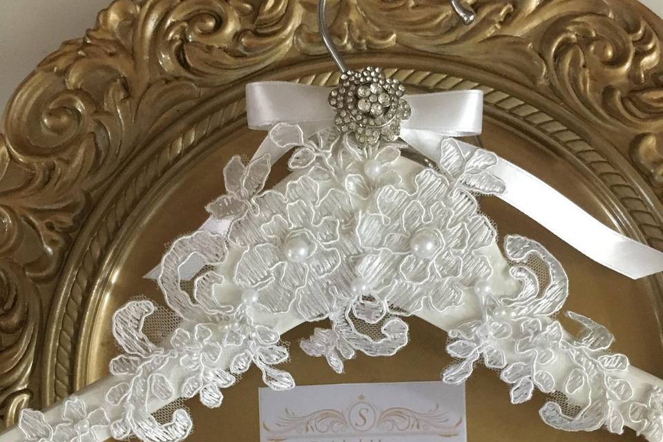 Luxury bridal hanger