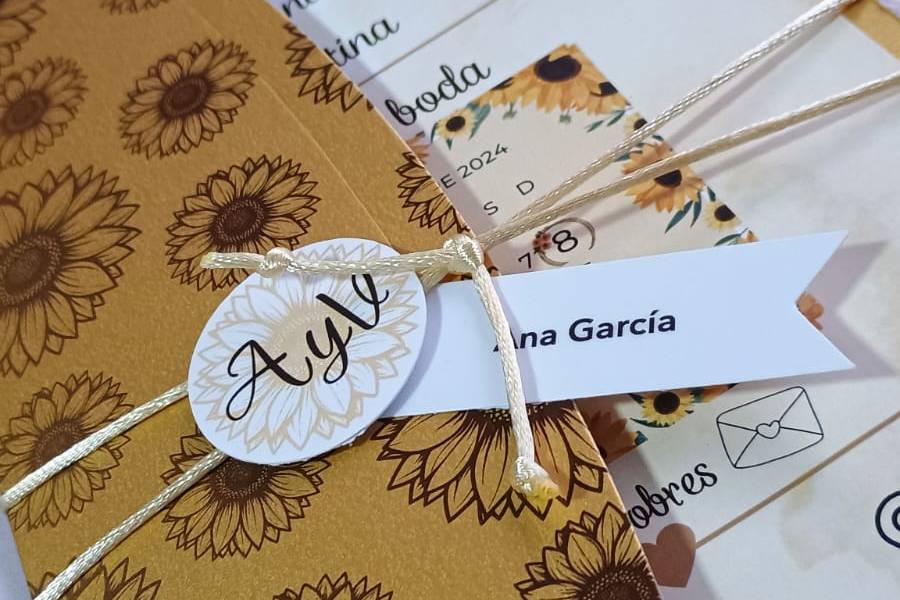 Tarjeta Girasol