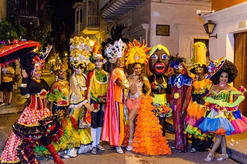 Show hora carnaval de Barranquilla