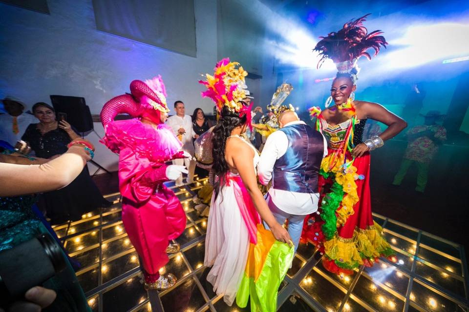 Show hora carnaval de Barranquilla