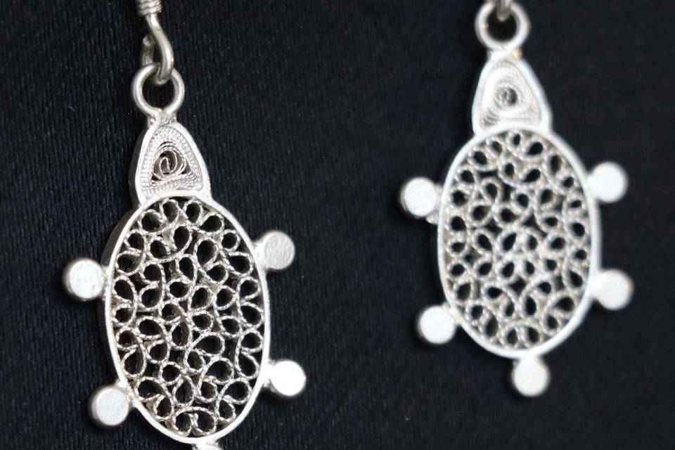 Aretes tortuguitas