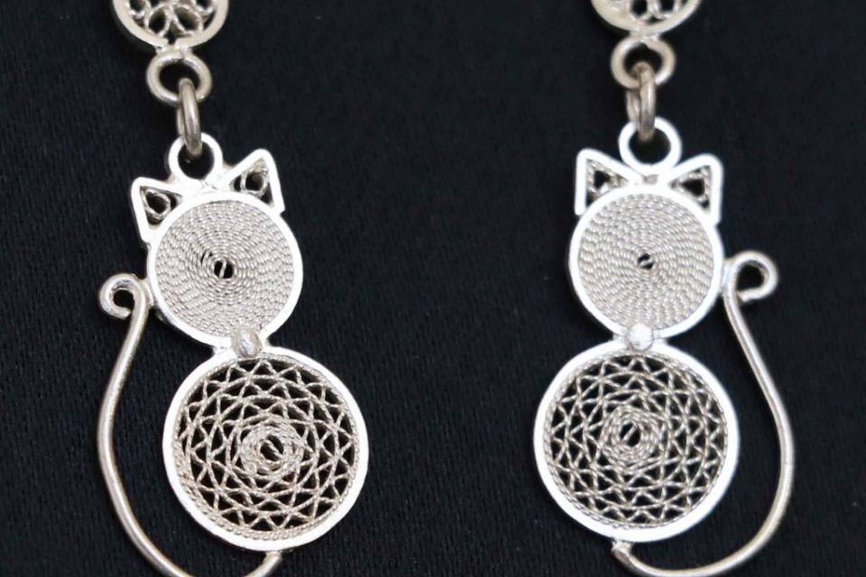 Aretes gatitos