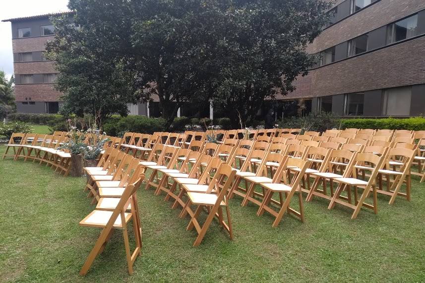 Boda zona verde