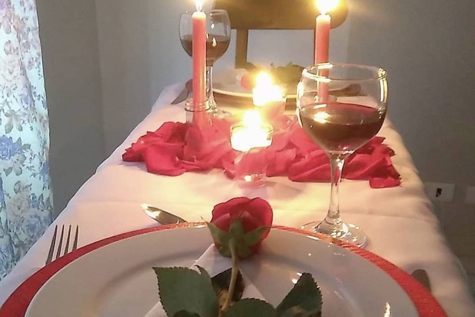 Cena romántica