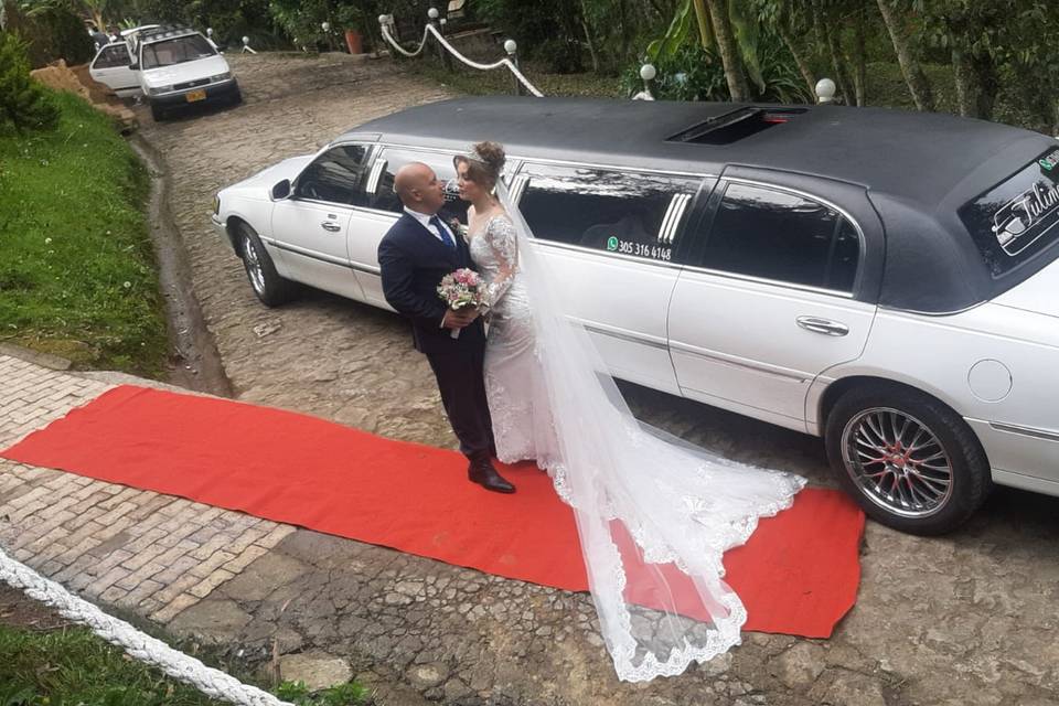 Matrimonio Lincoln Towncar