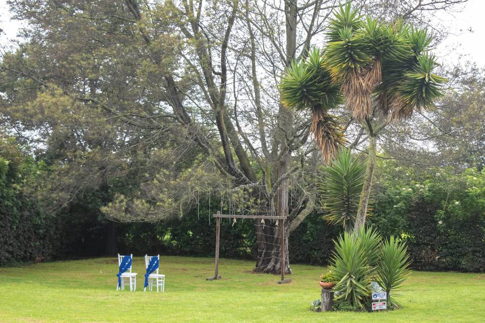 Escenario de boda