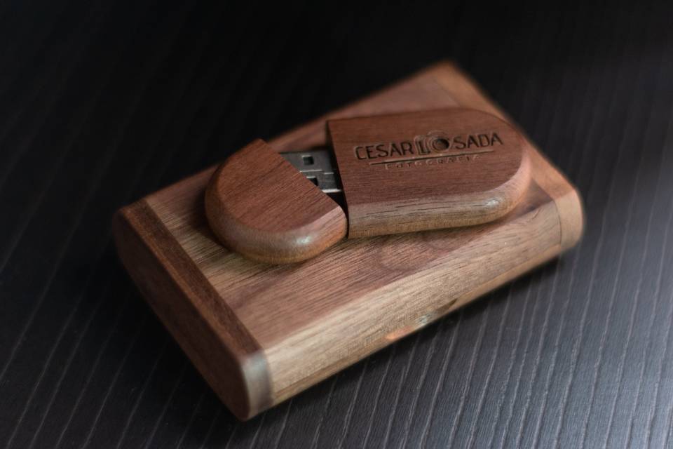 USB en madera de lujo