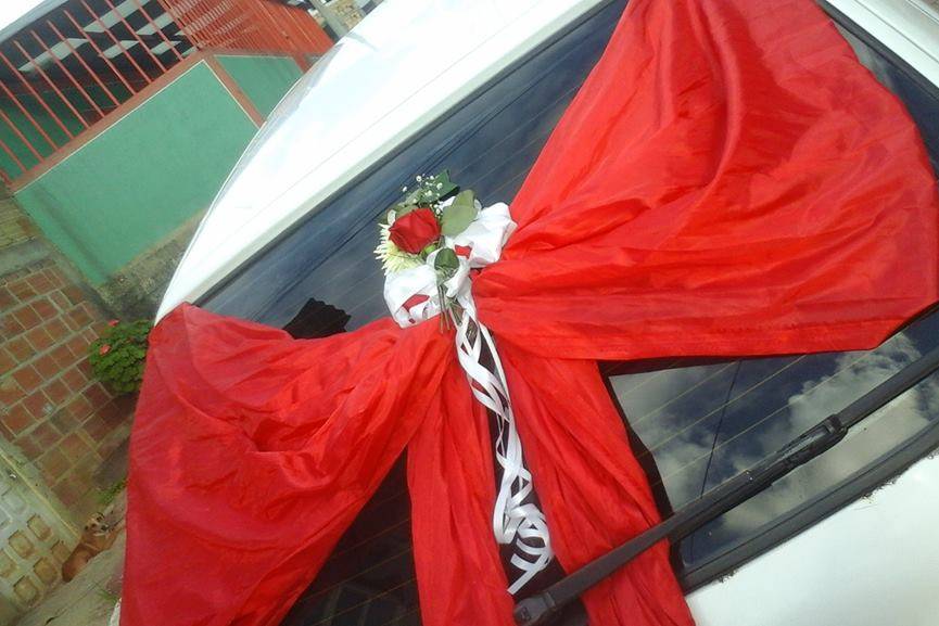 Decoración en auto