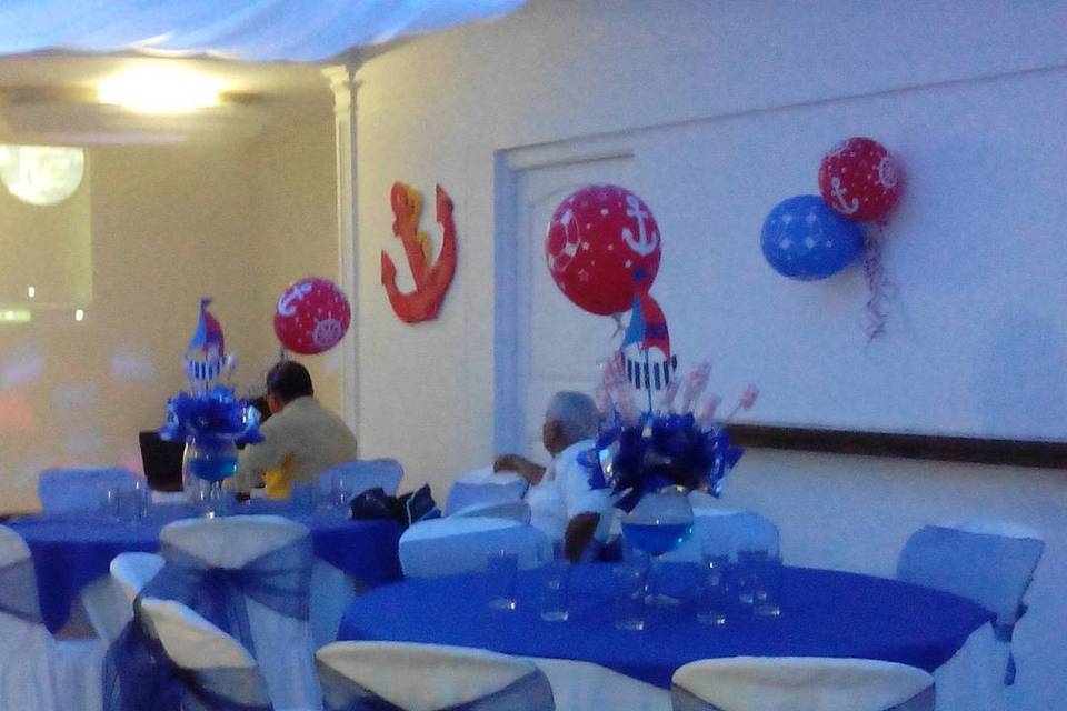 Fiesta azul