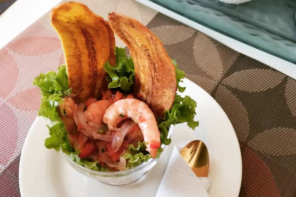 Ceviche de camarón