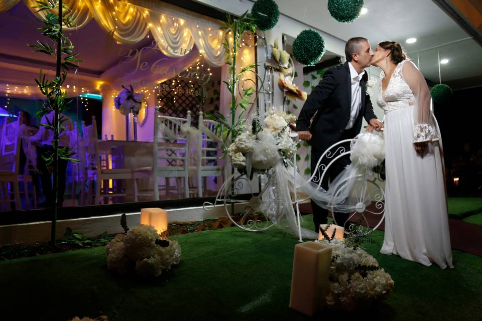 San Sebastián en su boda