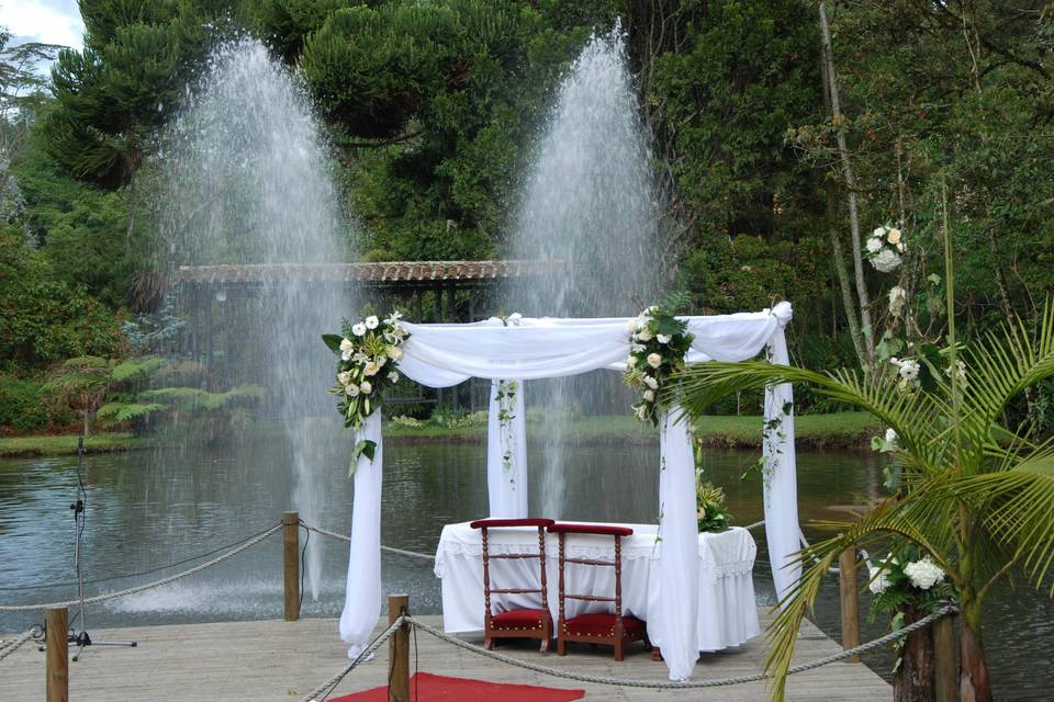 Altar campo abierto