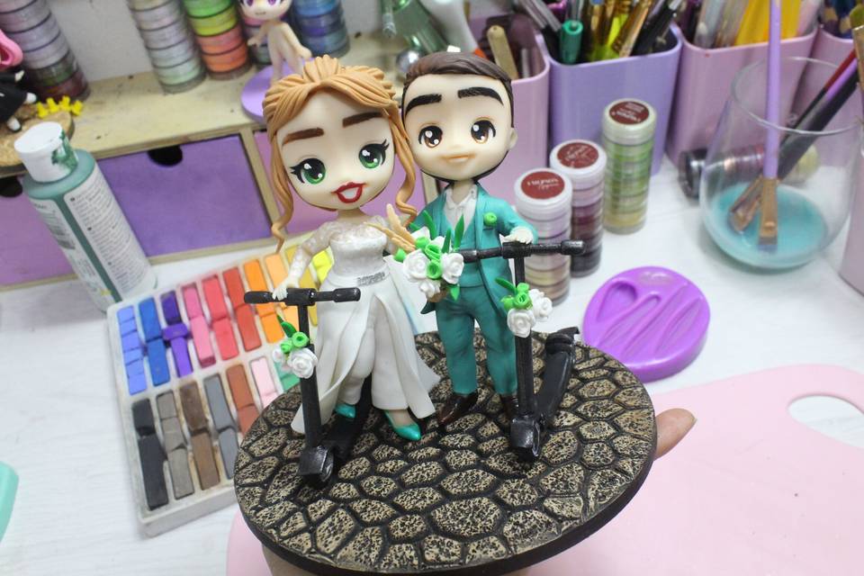 Novios anime de 14cm