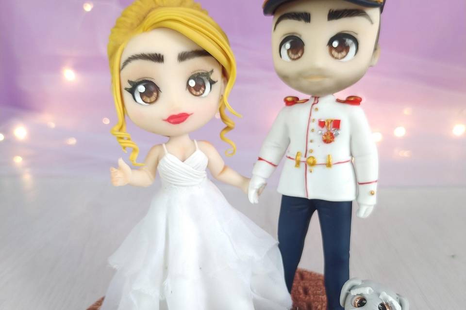 Novios anime de 14cm