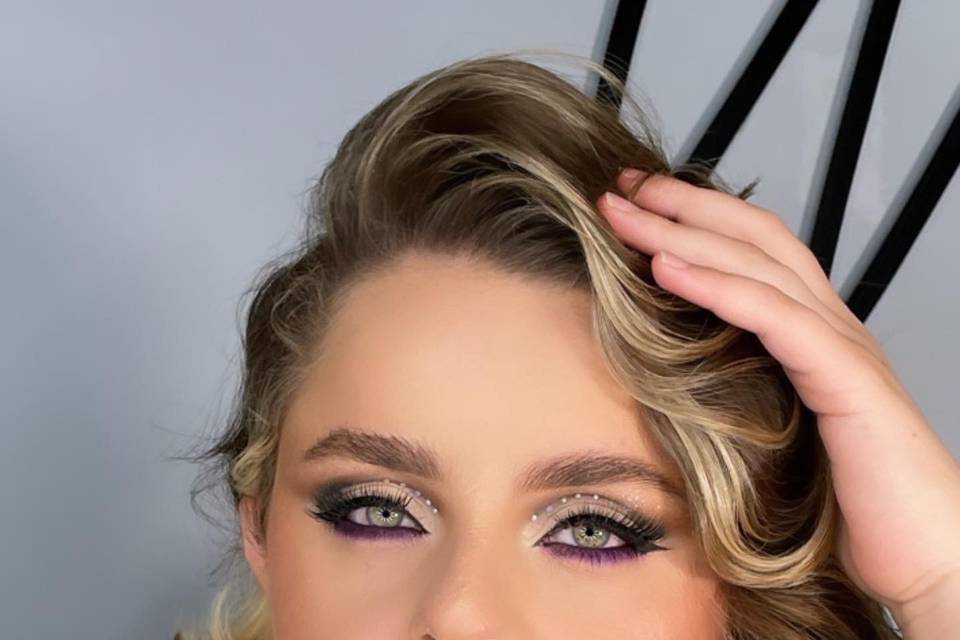 Maquillaje glam