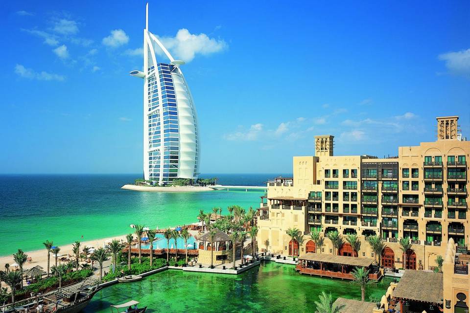 Dubai playa y ciudad