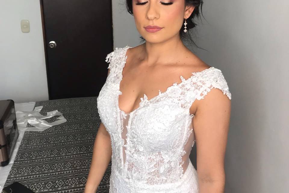 Makeup novia tal como lo soñó