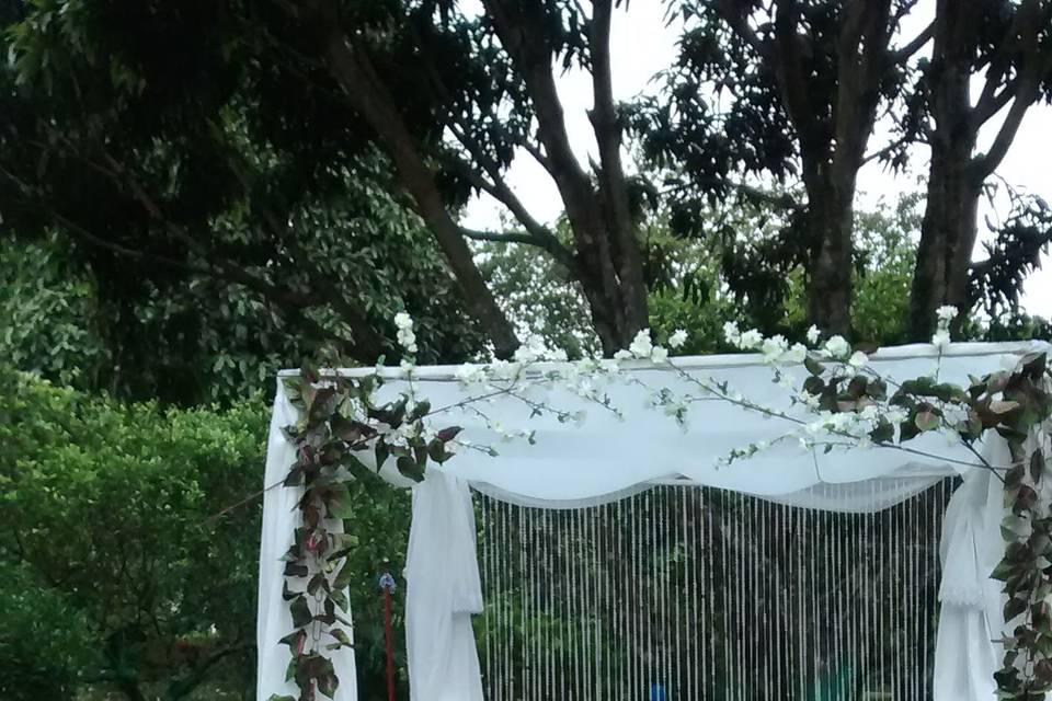 Ceremonia al aire libre