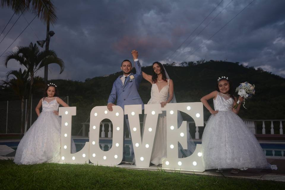 Decoración de bodas y quince